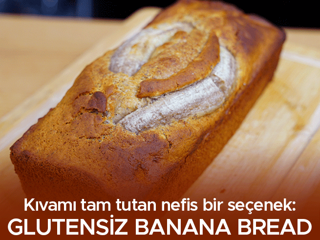 Glutensiz ve Şekersiz Banana Bread: Sağlıklı Atıştırmalık Tarifi