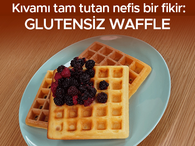 Glutensiz Waffle Tarifi: Pratik ve Lezzetli Kahvaltı Alternatifi