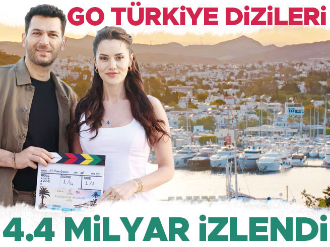 GO Türkiye dizileri 4.4 milyar izlenmeye ulaştı