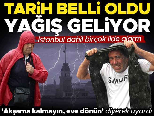 Gök gürültülü sağanak yağış geliyor! Hava bir anda değişecek: Tarih belli oldu
