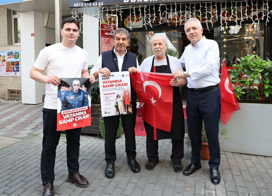 Göksu'dan esnafa 'ay yıldızlı' 15 Temmuz daveti