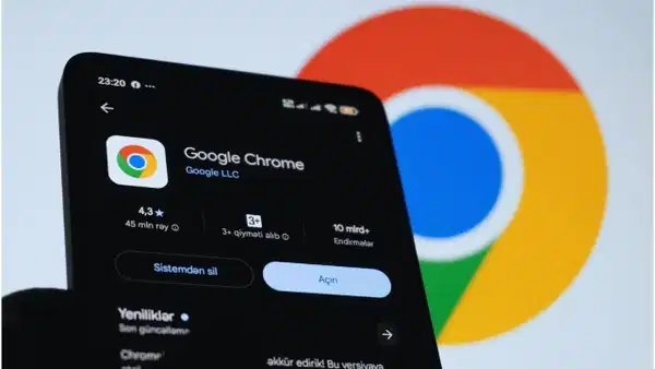Google Chrome'un iOS'a özel geri düğmesi Android'e geliyor