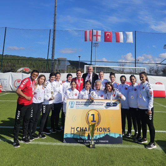 Görme Engelli Kadın Milli Futbol Takımı'ndan tarihi zafer