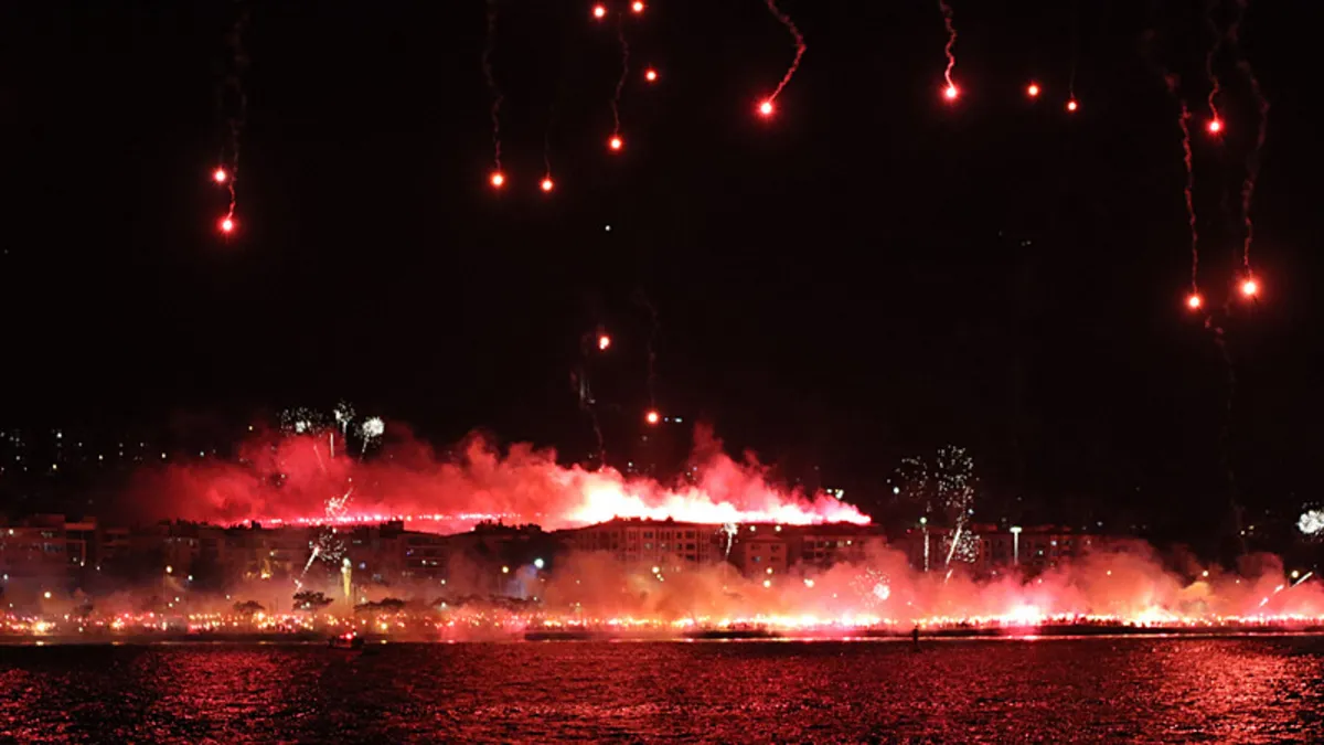 Göztepe 101 yaşında: Taraftar Güzelyalı'da coştu