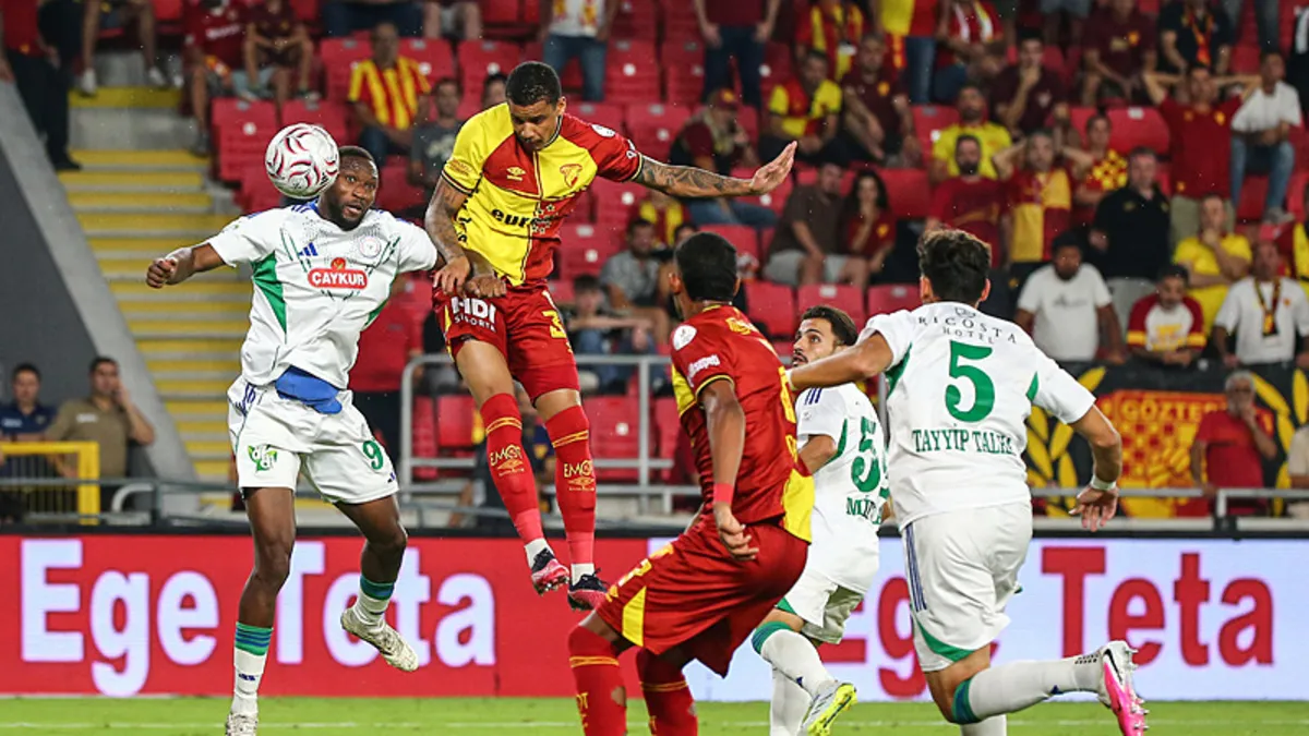 Göztepe ile Çaykur Rizespor 2-2 Berabere Kaldı