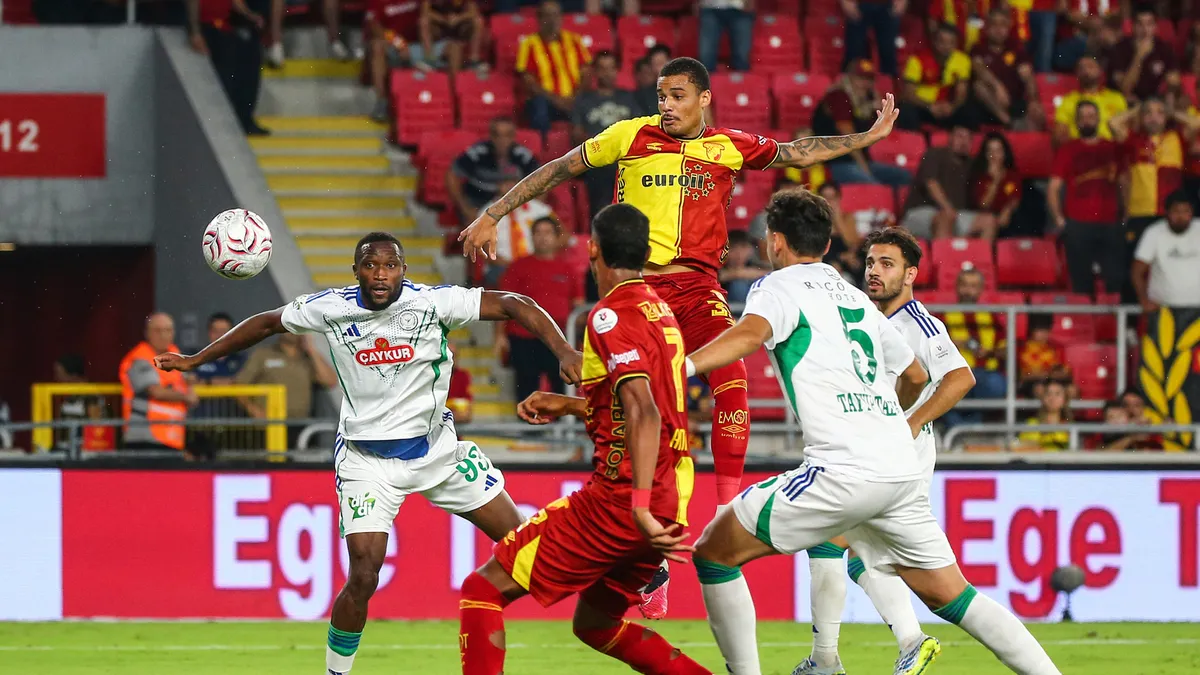 Göztepe ile Rizespor 2-2 Berabere: 90+3'te Penaltı Golü