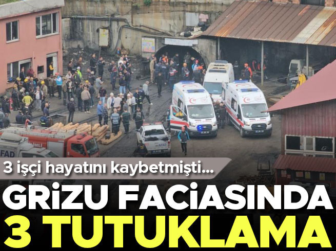 Grizu faciasında 3 tutuklama: Müdür, güvenlik uzmanı ve mühendis cezaevinde