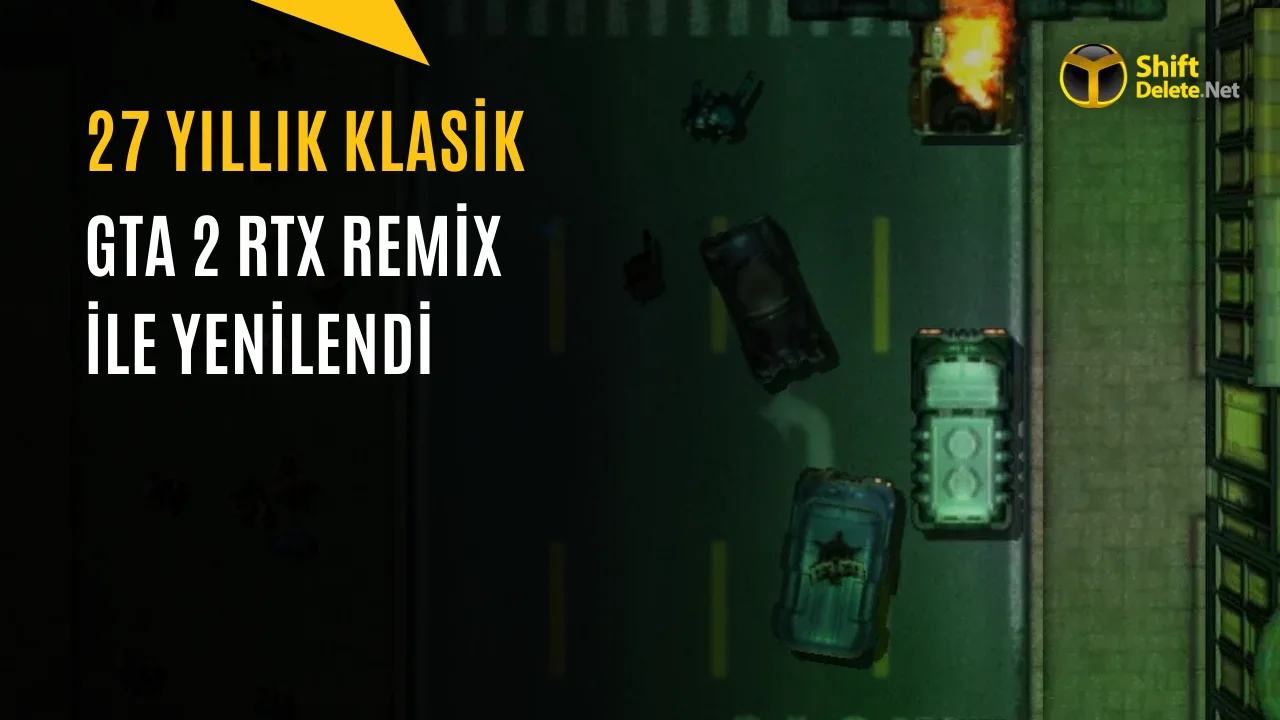 27 Yıllık GTA 2'ye RTX Remix Modu: Işın İzleme ve 60 FPS Desteği