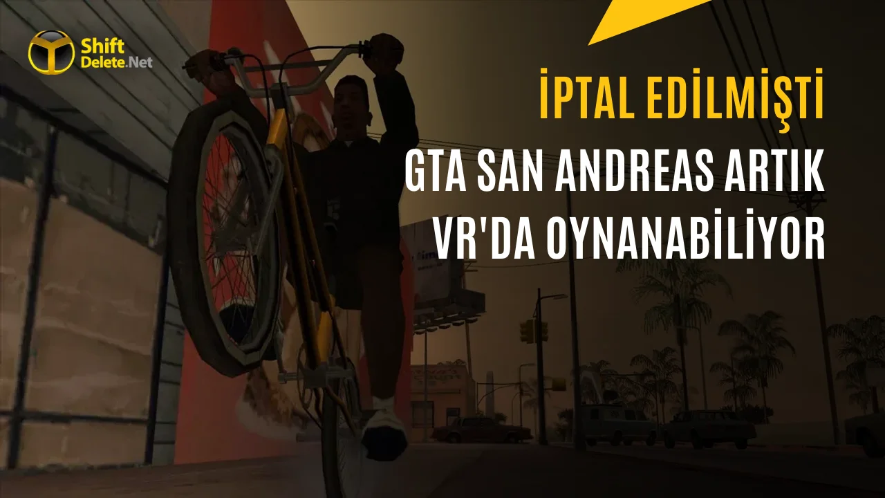 GTA San Andreas VR Artık Oynanabilir: Quest 3'e Ücretsiz Mod Geldi