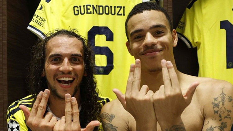Guendouzi'nin 'Jul' İşareti Lyon'u Çıldırttı