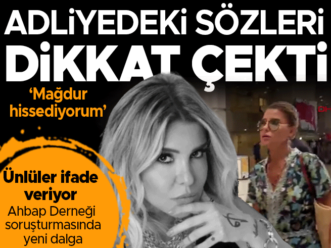 Gülben Ergen Ahbap Soruşturmasında İfade Verdi: 'İyilikten Maraz Doğar