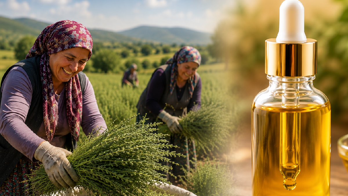 Güle oynaya hasat ediyorlar: Lavantanın litresi 8 bin liradan alıcı buluyor