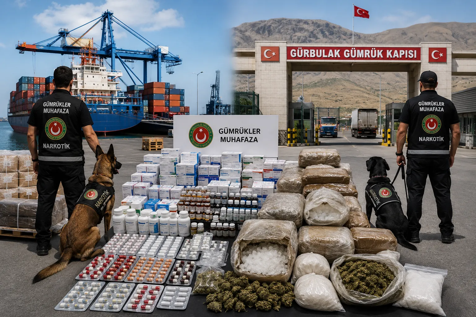 Gümrük Muhafaza'dan zehir tacirlerine tarihi darbe: 8 milyar 85 milyon TL
