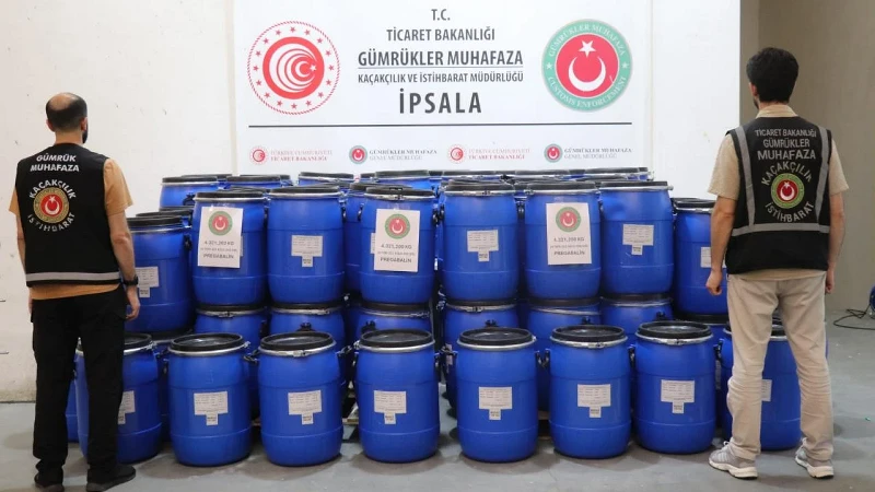 Gümrükler Muhafaza'dan rekor operasyon: 36 ton uyuşturucu yakalandı