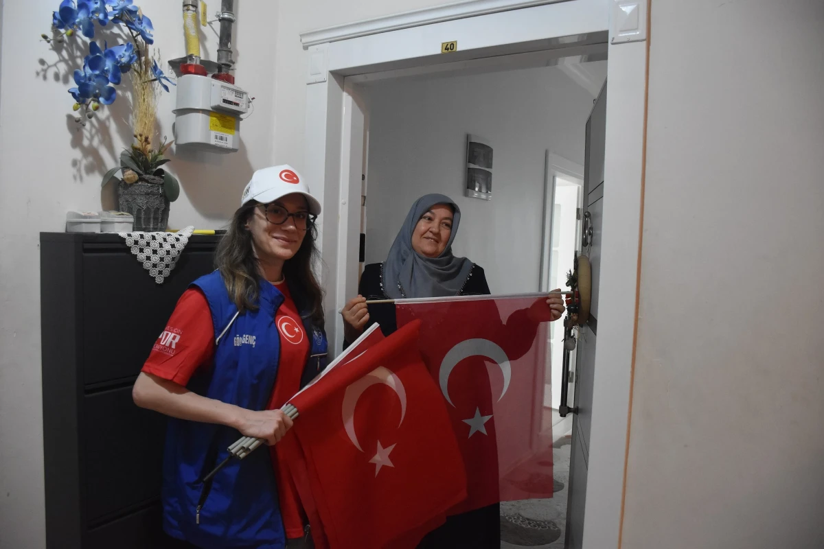 Gümüşhane'de ay-yıldızlı coşku: Milli Takım'a destek etkinliği