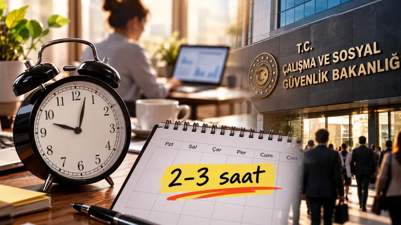 Günde 2-3 Saatlik Mesai Tartışması: Çalışma Saatleri Değişiyor mu