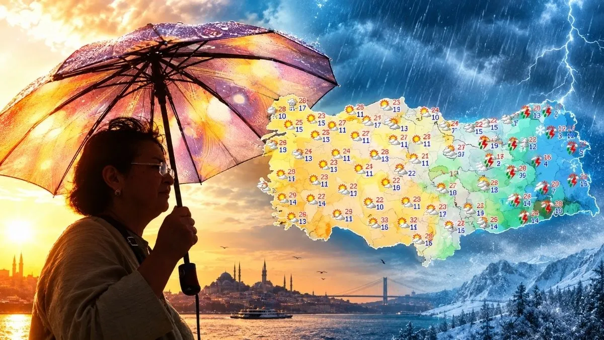 Güneşli Hava Kısa Sürecek: Meteoroloji'den Hafta Sonu Yağış Uyarısı