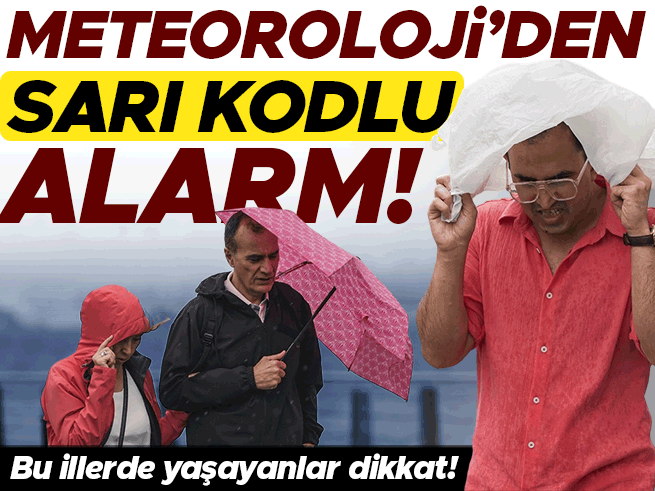 Güneşli Hava Sona Erdi: Sağanak Dalgası Günlerce Sürecek