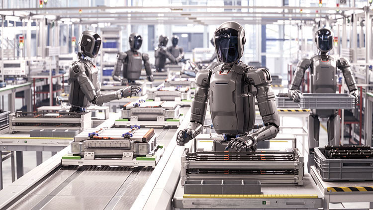 Güney Kore'de Hyundai işçilerinden robot grevi