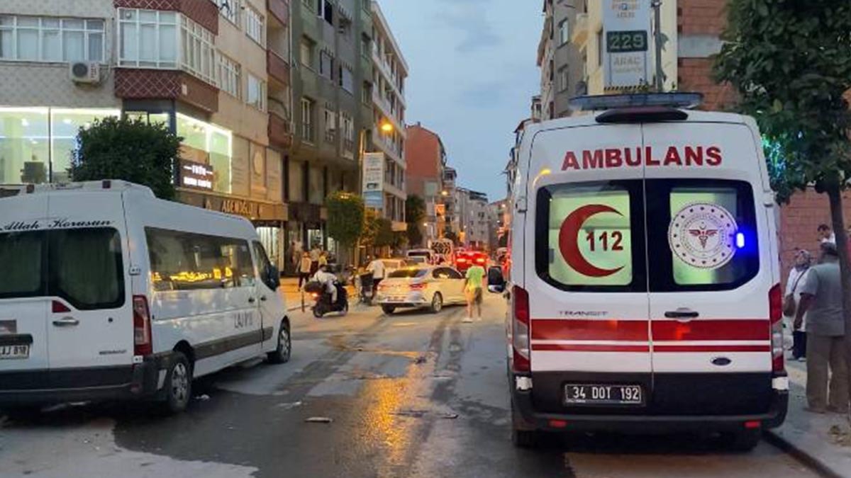 Güngören'de servis minibüsünün çarptığı yaya hayatını kaybetti
