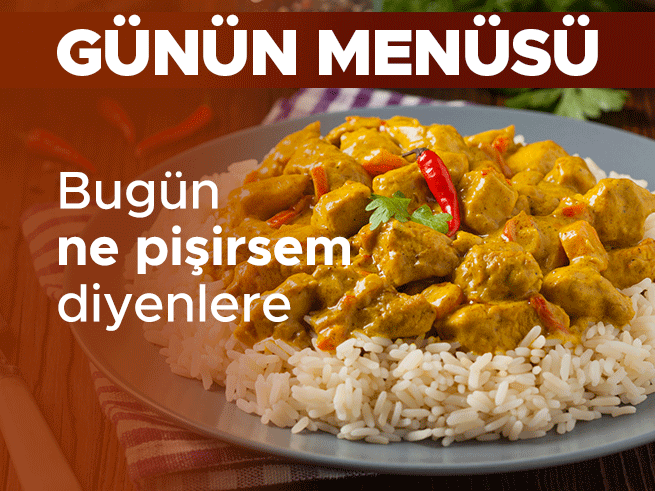 Günlük Ev Yemeği Menüsü: Brokoli Çorbası, Köri Soslu Tavuk ve Şehriyeli Pilav
