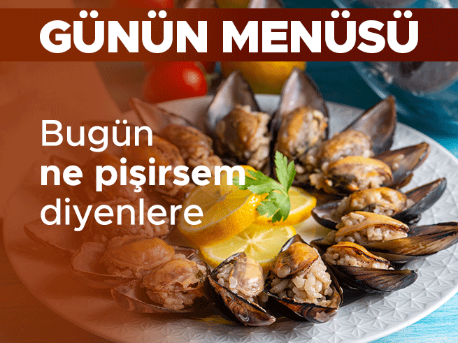 Günlük Ev Yemeği Menüsü: Mercimek Çorbası, Balık Ekmek ve Midye Dolma