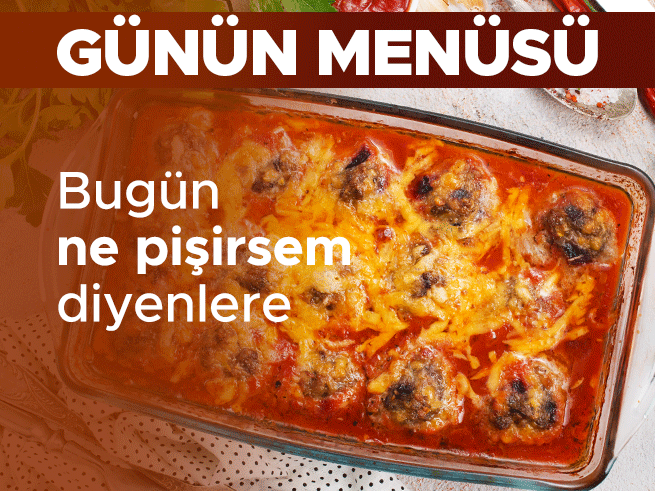 Günlük Ev Yemeği Menüsü: Mercimek Çorbası, Fırında Kaşarlı Köfte ve Patatesli Makarna