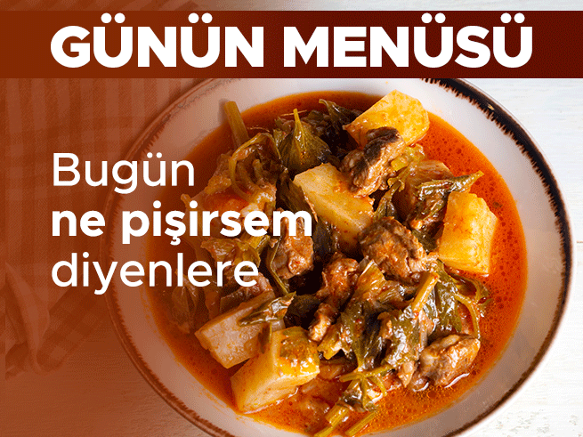 Günlük Ev Yemeği Menüsü: Yayla Çorbası, Etli Kereviz ve Şehriyeli Pilav
