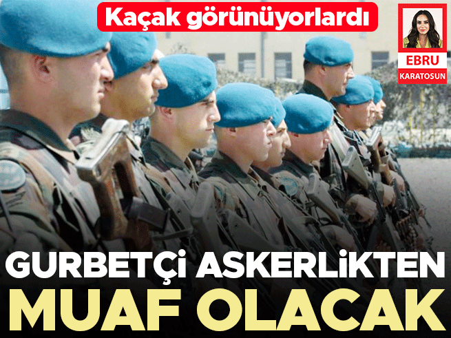 Gurbetçilere askerlik muafiyeti yolda: Yeni düzenleme Meclis'te