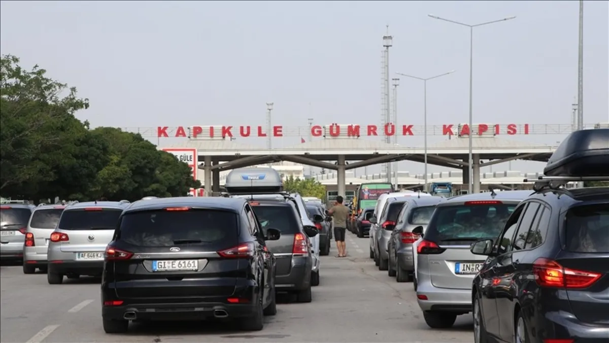 Gurbetçilere müjde: Kapıkule'ye yeni sınır kapısı geliyor