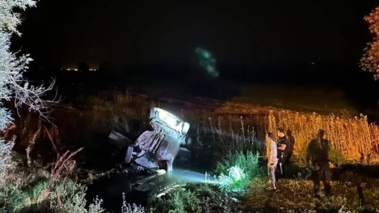 Güroymak'ta Otomobil Su Kanalına Uçtu: 1 Ölü, 3 Yaralı