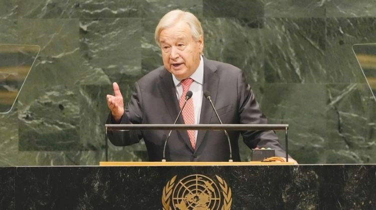 Guterres'ten Gazze Vurgulu Veda Konuşması