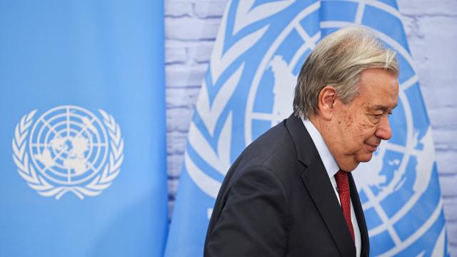 Guterres: İki Devletli Çözüm Artık Eyleme Dönüşmeli