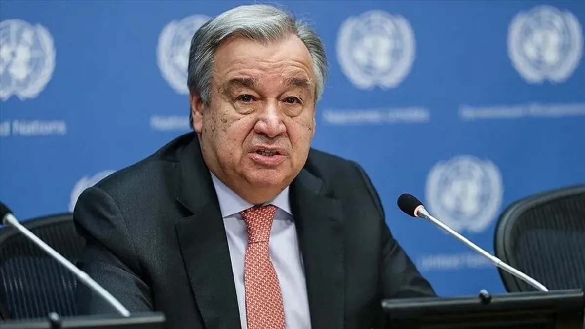 Guterres'ten Orta Doğu Uyarısı: Gazze ve Batı Şeria'da Durum Kritik