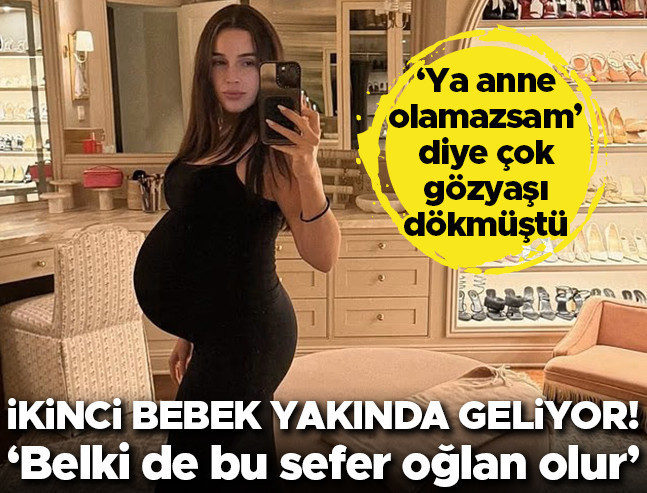 Güzellik Kraliçesinden İkinci Bebek Müjdesi: 'Belki Bu Sefer Erkek Olur
