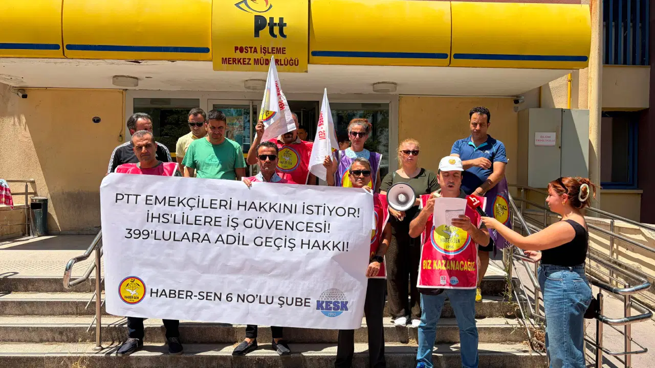 Haber-Sen'den PTT düzenlemesine tepki: Özlük hakları garanti altına alınsın