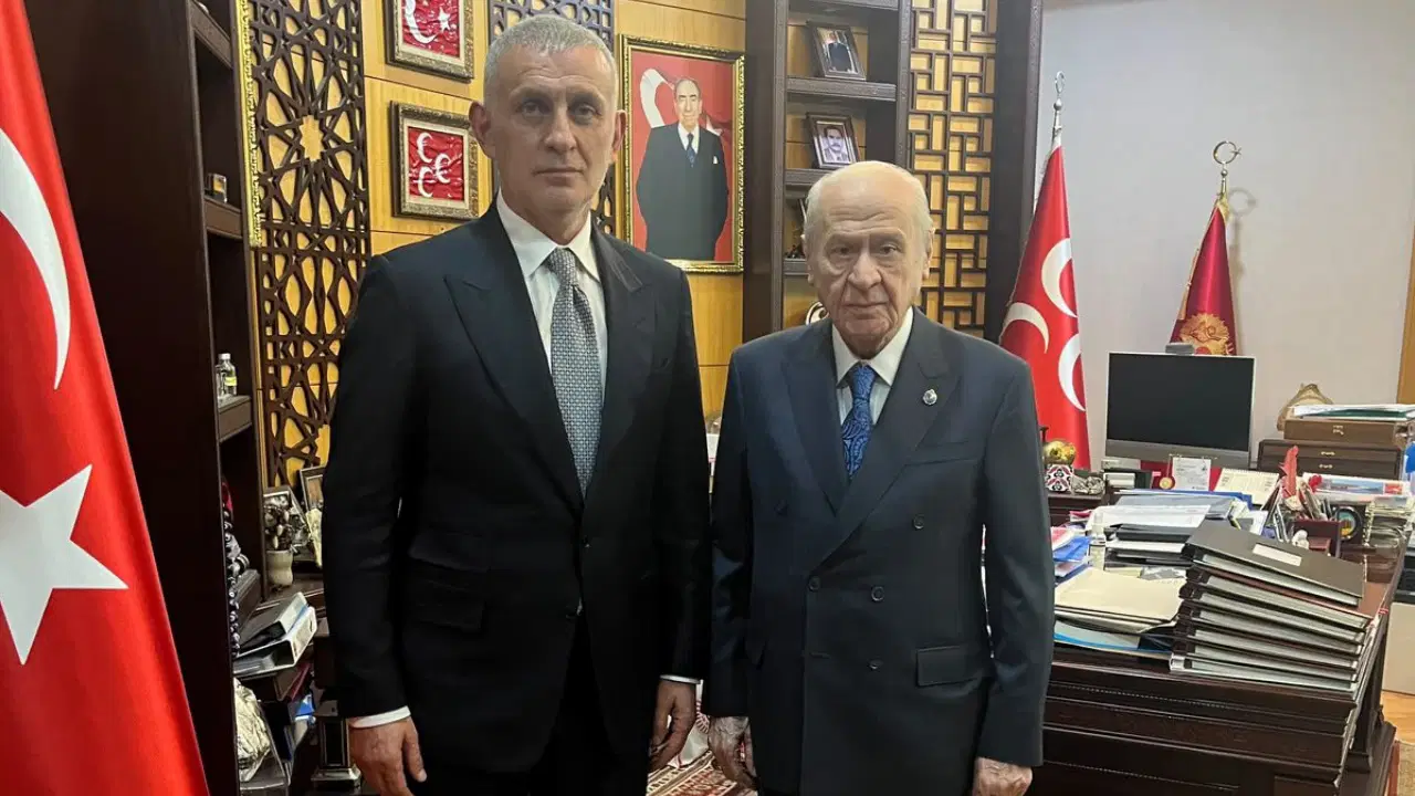 Hacıosmanoğlu'ndan Bahçeli'ye ziyaret