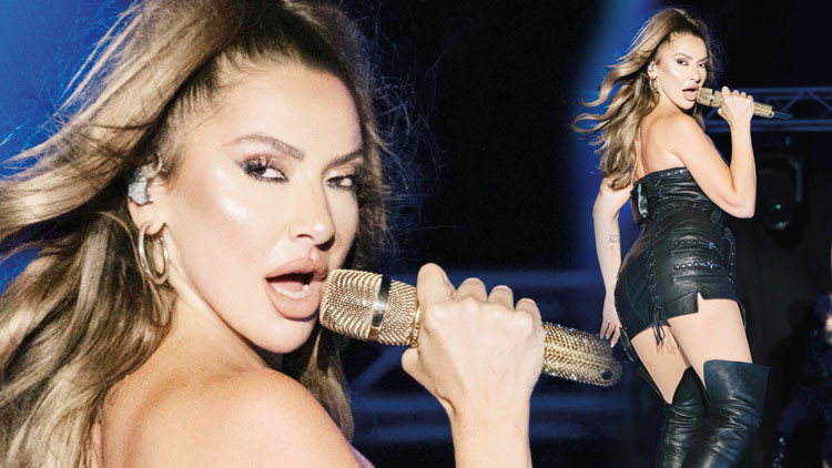 Hadise Münih'te büyüledi