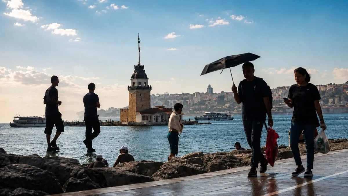 Hafta Sonunda Sıcak Hava ve Sağanak Alarmı: 6 İlde Sarı Kod