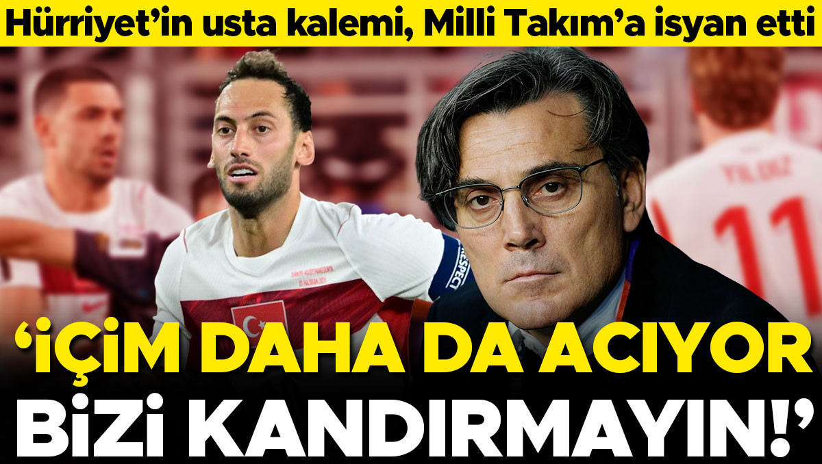 Hakan Çalhanoğlu ve Montella'ya sert tepki: İçin acıyor, kandırmayın