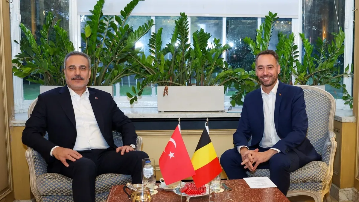Hakan Fidan Brüksel'de: Türkiye-Belçika Diplomasisinde Kritik Görüşmeler