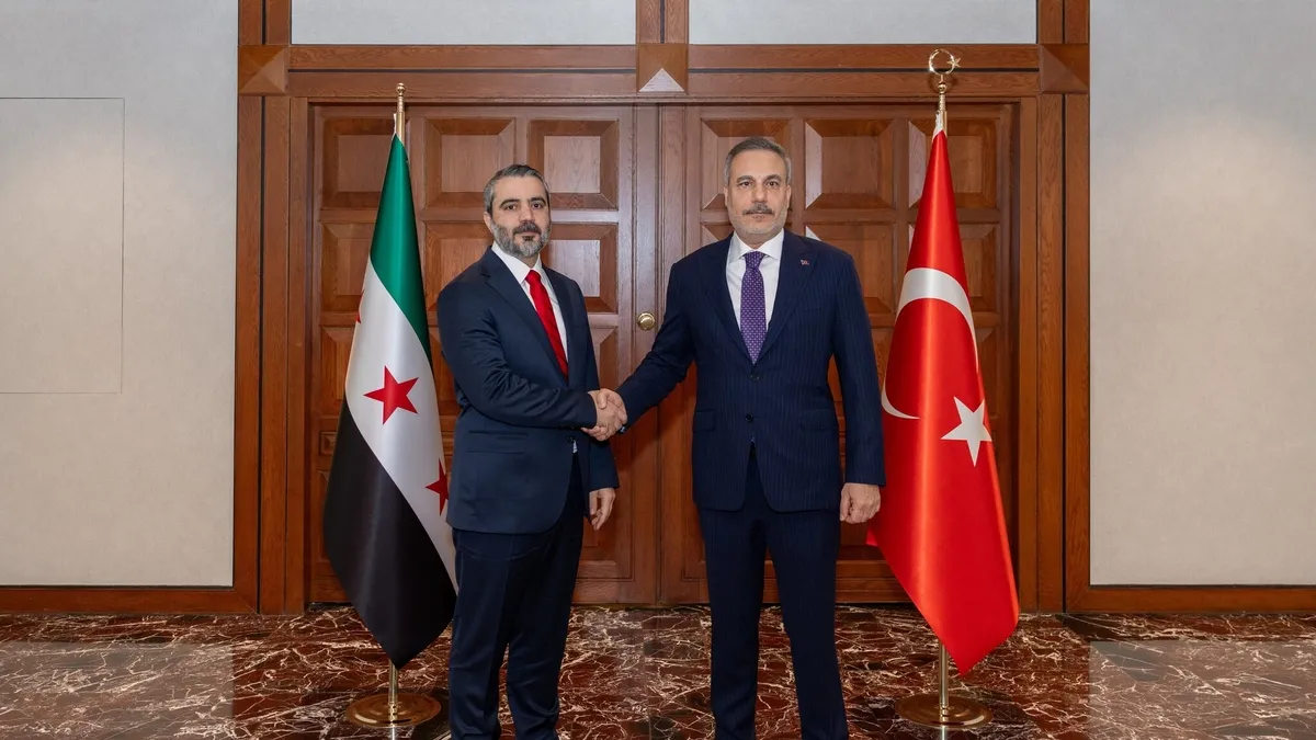 Hakan Fidan ve Esad Hasan Şeybani Ankara'da görüştü! İstanbul'da Barrack ile kritik temas