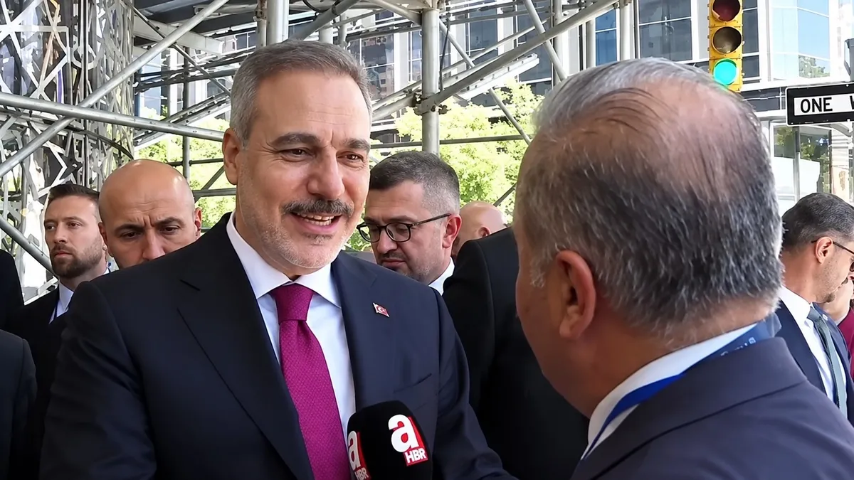 Hakan Fidan New York'ta diplomasi haftasını anlattı