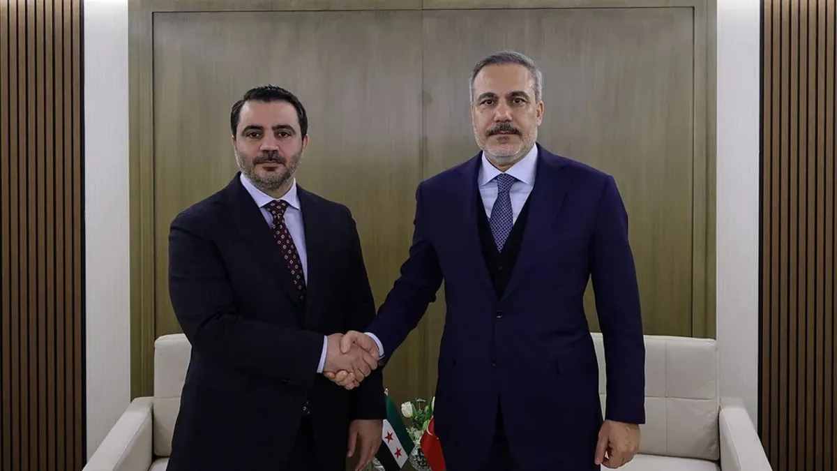 Hakan Fidan, Suriye Dışişleri Bakanı Şeytani ile Ankara'da bir araya geldi