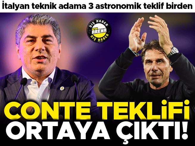 Hakan Safi'nin Conte'ye teklifi ortaya çıktı: Suudi kulüpleri de Fenerbahçe'ye rakip