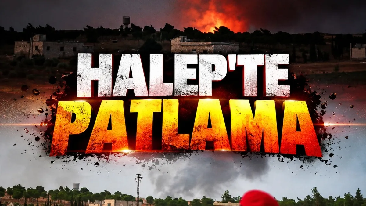 Halep'te Askeri Sahada Peş Peşe Patlamalar: MOSSAD Şüphesi