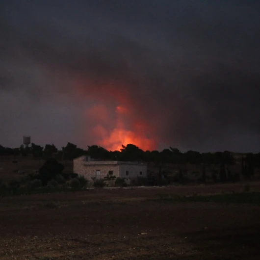 Halep'te Askeri Sahada Şiddetli Patlamalar