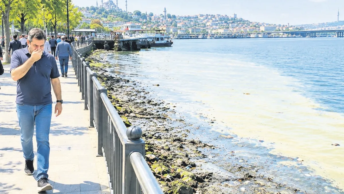 Haliç'te Koku ve Renk Değişimi: Vatandaş Tepkili