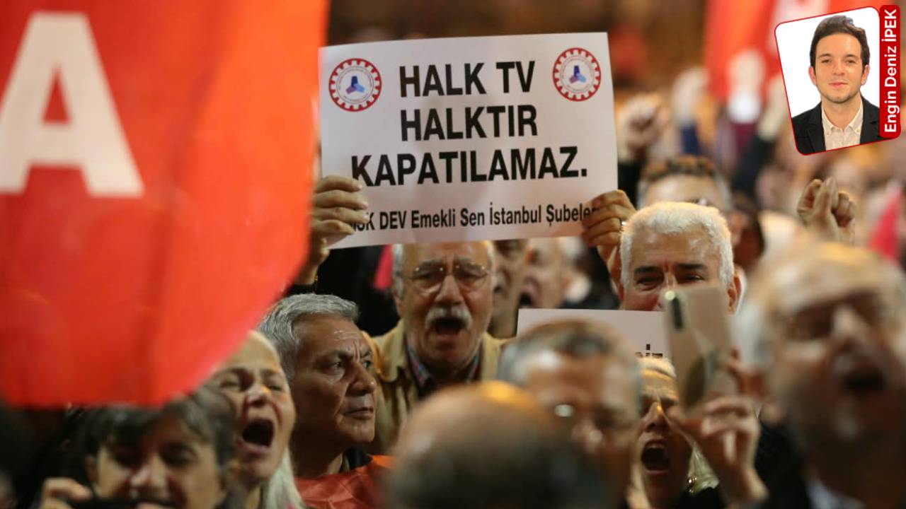 Halk TV'ye kayyım atandı: Yurttaşlar eylemde, hesap görünmez kılındı