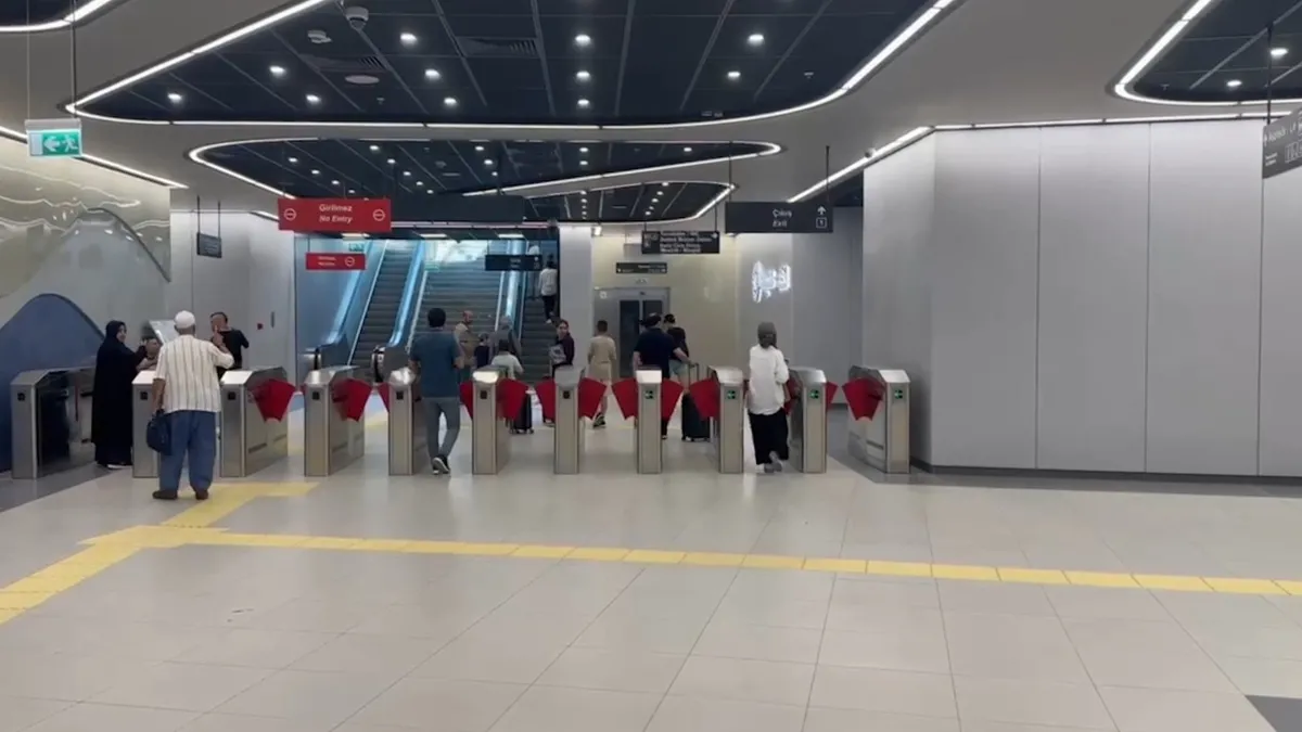 Halkalı-Arnavutköy Metrosu ilk gün 10 bin yolcu taşıdı